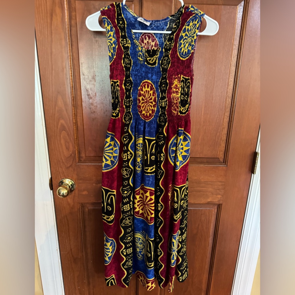 Tribal Print Swim Coverup